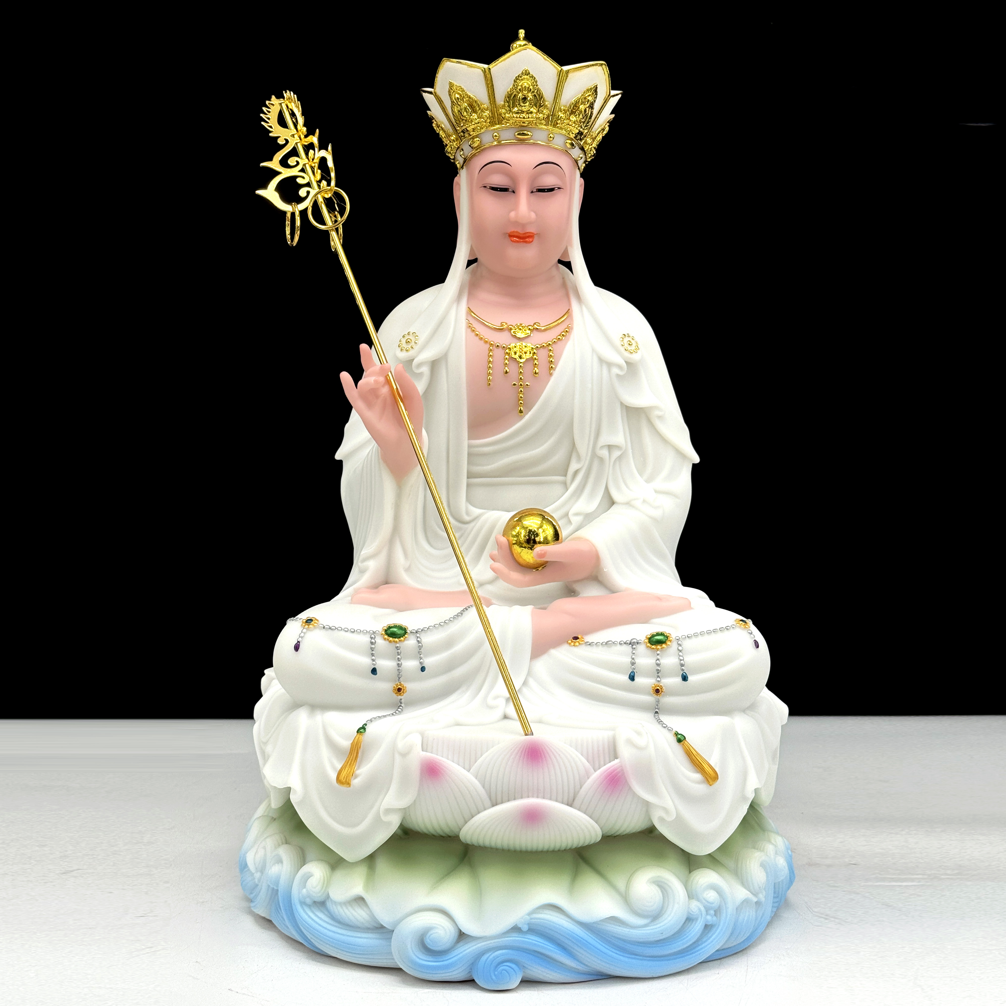 White Ksitigarbha Bodhisattva