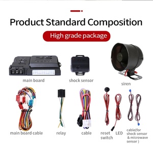 Sistema de arranque inalámbrico antirrobo, sistema de entrada sin llave, pantalla Lcd de alta definición, Sensor de vibración, Kit de alarma de coche, interruptor de empuje - Product Image 6