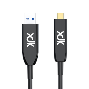 สายเคเบิ้ลข้อมูลออปติคอลที่ใช้งานได้สายเคเบิล Type C สำหรับ USB-A ยาว10กรัมตัวผู้กับ USB-C ส่งสัญญาณแบบ lossless ความเร็วสูง - Product Image 1