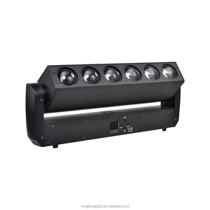 LED 6-Eyes lazer ışığı 6 adet * 40W işın konser etkisi UV renk spot DMX512 kontrol - Product Image 1