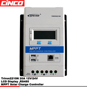 EPSOLAR Triron1210N 10A 12/24 В MPPT контроллер солнечного заряда Модуль Регулируемый ЖК-дисплей с usb для батареи lifepo4 - Product Image 3