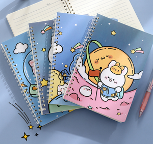 Cuadernos diarios de estudiante baratos personalizados Cuadernos de composición de Bloc de notas en espiral - Product Image 1