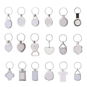 Dayanıklı Mini fotoğraf resim görüntüleyici anahtarlıklar özel Logo dikdörtgen alüminyum Transfer boşlukları Metal anahtarlıklar yapılan çinko alaşım - Product Image 6