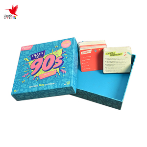 Custom Cardboard Board Game Boxes with Fashionable Printing Including PP Leather Silicone Plastic Materials and Custom Logo - Product Image 4