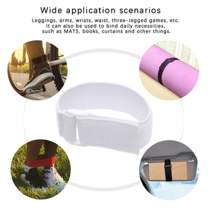 Bandas elásticas personalizadas Hebilla ajustable Correa de lazo elástico con gancho de sujeción y encuadernación - Product Image 6