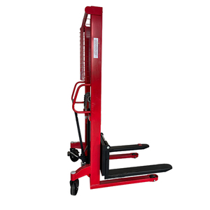 手动叉车堆垛机液压堆垛机手动托盘堆垛机 - Product Image 1