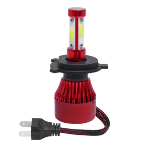 Fabrika X7 cob far auto oto araba led ışık ampul H11 H8 H9 H4 led far ampulü 4 yan led far H27 - Product Image 2