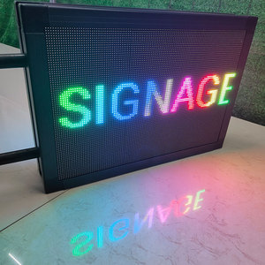 Outdoor RGB Full Color P4 a doppio scorrimento laterale bacheca a Led schermo di visualizzazione programmabile in esecuzione Led segno di schermo - Product Image 2