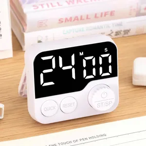 Grande Display Timer digitale Smart Timer elettronico di cottura conto alla rovescia LED meccanico ricordare allarme utensili da cucina accessori - Product Image 3