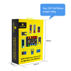 NEU Ankunft STEM Programmierung EASY PLUG Super Starter Kit ohne Mainboard für BBC Micro Bit