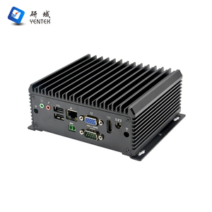 YENTEK Mini-PC Intel J4125 N100 5205U DDR4 HD VGA Win10 Linux Ubuntu RJ45 LAN RS232 DB9 COM Lüfter loser Industrie-PC-Mini computer - Product Image 1