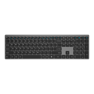Combo de teclado y ratón inalámbricos de tamaño completo al por mayor para PC/ordenador portátil, teclas multimedia, batería seca, MacOS/Windows/Android