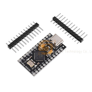5V Pro Micro Typ C USB mit 2-reihigem Stift header ATmega32U4 Chip Development Board Modul für Arduino