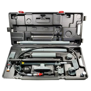 <span class=keywords><strong>10t</strong></span> אוטומטי תיקון הידראולי שקע נפרד עבור מסגרת גוף המכונית & גיליון תיקון מתכת חיוני תיקון כלי ערכת כלים