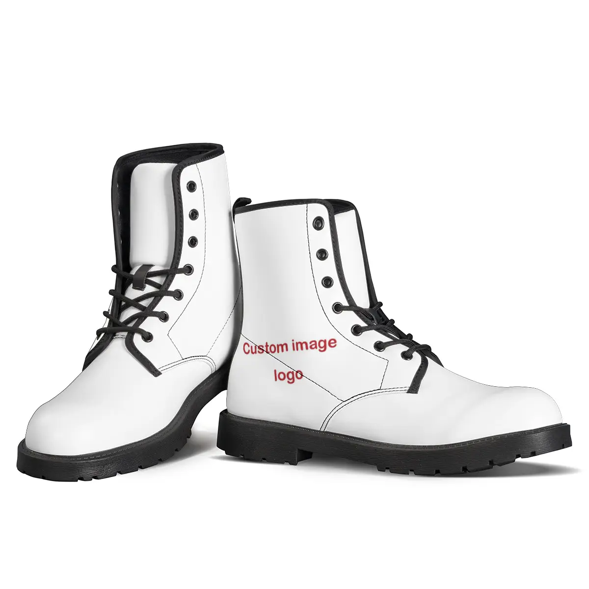 Botas de nieve de cuero genuino para hombre, zapatos masculinos de alta calidad, a medida, estilo clásico, color negro, informales