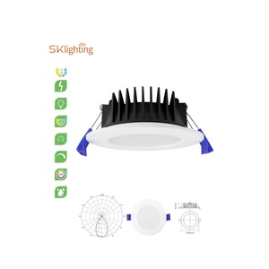 Avustralya Downlight Ultra ince LED Downlight SAA gömme tavan 10W 90MM Tri renk 3CCT saa LED dim Downlight lambalar - Product Image 1