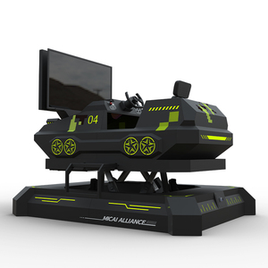 Realtà virtuale materiale in metallo gioco simulatore di gioco Racing Cockpit macchine da intrattenimento 3d macchine da gioco - Product Image 1