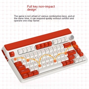SUBOR X75复古紧凑型75% 键盘，内置储物格三模RGB机械键盘 - Product Image 4