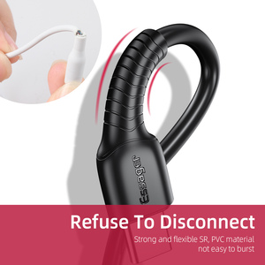 Xiaomi SamsungOne Plus急速充電Microusb USB-C USBC充電器Type-Cケーブルワイヤーコード用EssagerスプリングマイクロUSBタイプCケーブル