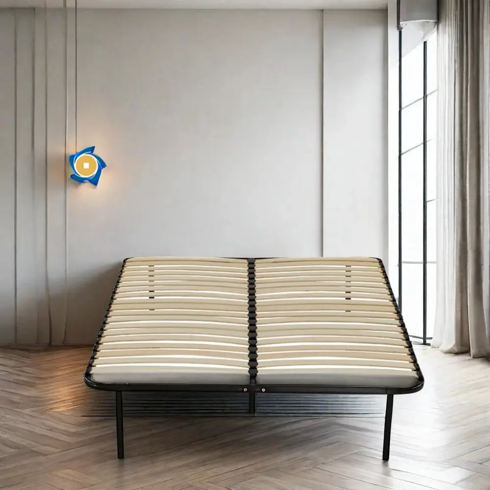 Meubles de chambre à coucher modernes européens lits à double cadre en métal pour dortoir meubles de chambre à coucher pour la maison