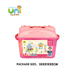 Plastik kutu bulmaca yumuşak eğitim oyuncaklar çocuklar için set yapı taşı oyuncak çocuklar için - Product Image 5