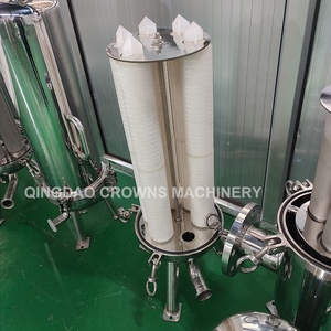 石油化学/水ろ過用の高流量0.050.1 0.22ミクロンカートリッジフィルターハウジング - Product Image 2
