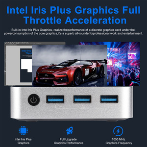 Mini PC con Win11 Business Office & Gaming 16GB memoria Video M.2 Storage piccolo Computer Host - Product Image 4