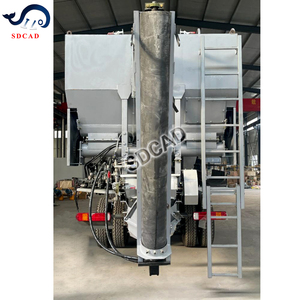 Il camion volumetrico volumetrico del calcestruzzo continuamente mescola e produce calcestruzzo fresco in loco - Product Image 3
