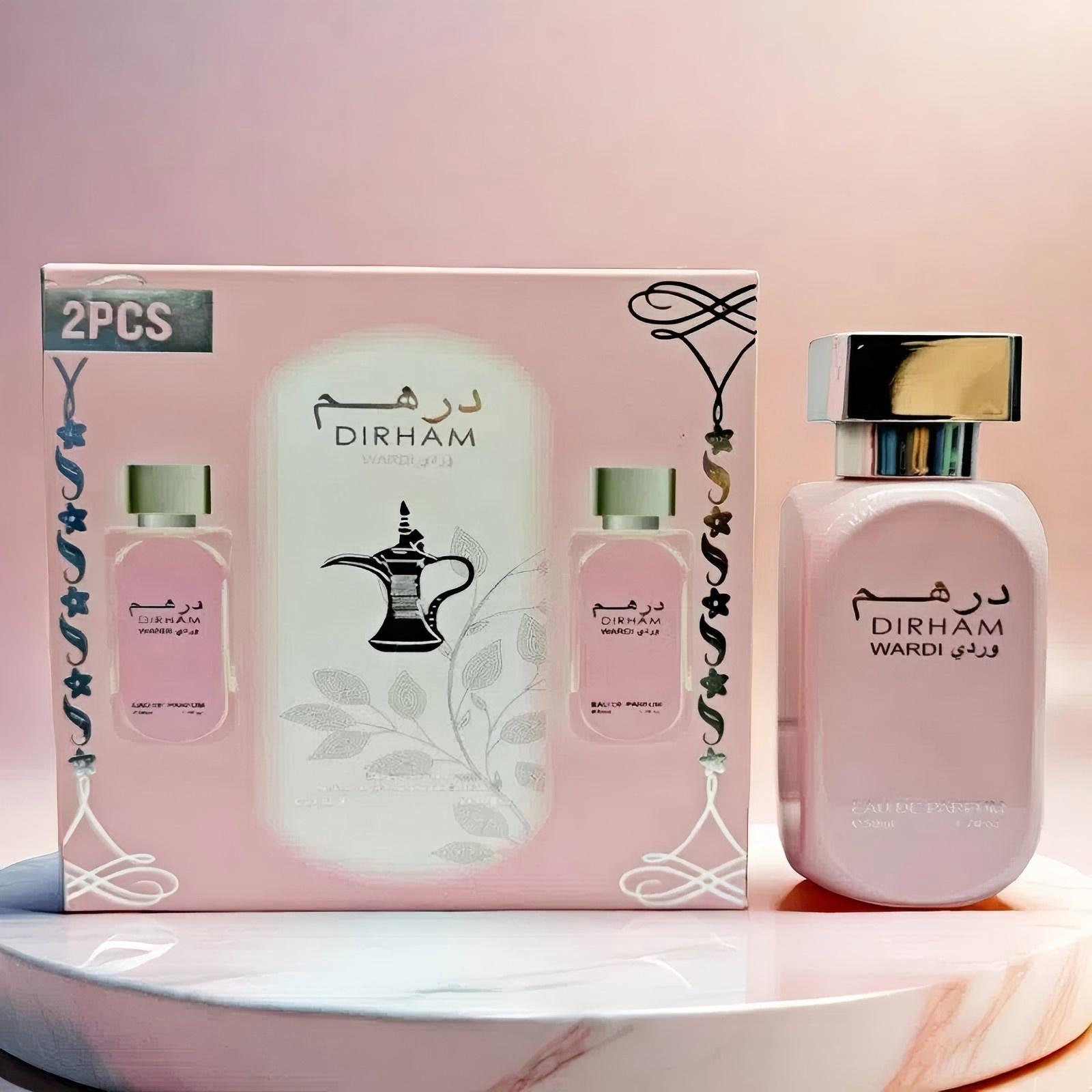 2025 Top sale 803C Women Arabic Dubai 50ml*<strong>2</strong> <strong>Perfume</strong> Set Oriental flavor Eau de Parfum for ladies best <strong>2</strong> in 1 <strong>perfume</strong> gift sets - Product Image 4