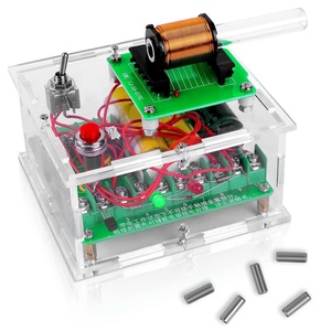 DIY elektronik kiti lehimleme uygulama elektromanyetik fırlatma çekim oyunu Boost dönüştürücü modülü simüle verici kiti - Product Image 1