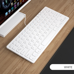 Teclado con cable Usb Mini portátil externo Computadora de escritorio Teclas silenciosas Usb suave Escritura de oficina Teclado con cable - Product Image 6