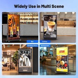 Màn hình quảng cáo kỹ thuật số cảm ứng thương mại 55 inch 4K UHD <span class=keywords><strong>Android</strong></span> thông minh để quảng bá thương hiệu - Product Image 4