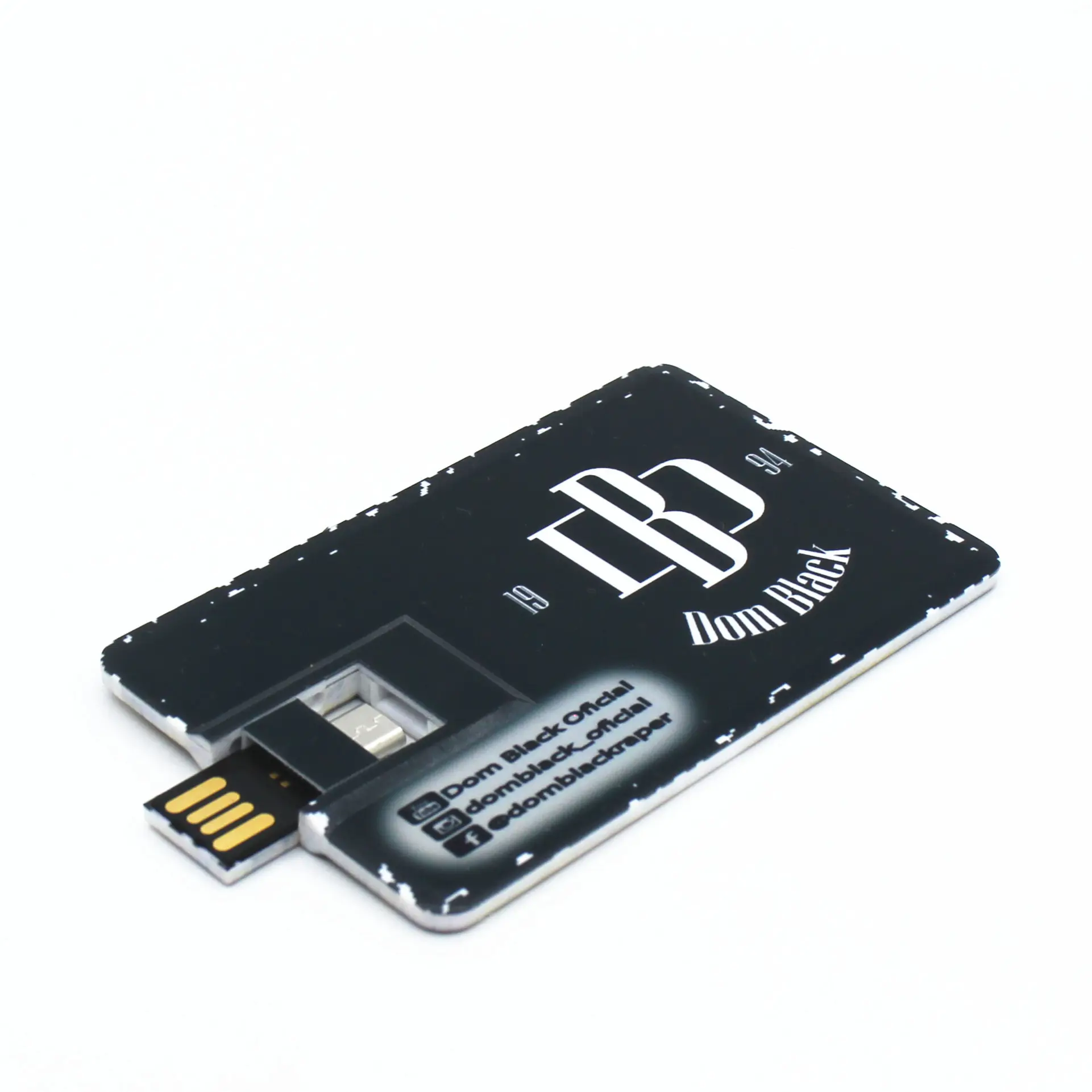 プロモーションOTGクレジットカードUSBフラッシュドライブ卸売名刺電話USBスティック