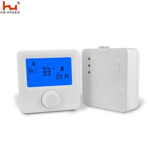 HY06RF Combi Boiler Indoor <strong>Temperature</strong> <strong>Controller</strong> Wireless 433MHz Programmable Thermostat for Floor Heating System - Product Image 1
