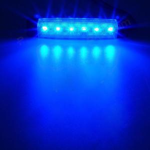 Fabrika fiyat 12 V/ 24 V Side Marker göstergeler 6 Led far kuyruk işık ile uyarı işığı - Product Image 4