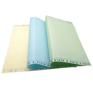Papel continuo de ordenador impreso de alta calidad de fábrica, papel sin carbón, formas de ordenador