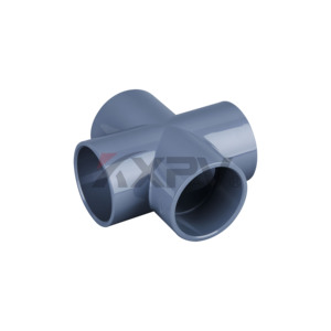 PN16 110mm Plastic UPVC PVC Pipe Fitting 4 <strong>Way</strong> 4-<strong>Way</strong> Connector Cross Joint Tee DN15-DN200 1/2-8in 1/2''-8'' - Product Image 6