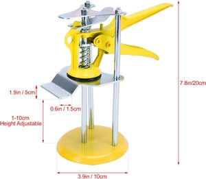 20pcs gốm tường gạch cài đặt định vị điều chỉnh điều chỉnh chiều cao lao động tiết kiệm công cụ cánh tay DIY gạch san lấp mặt bằng hệ thống OEM - Product Image 2