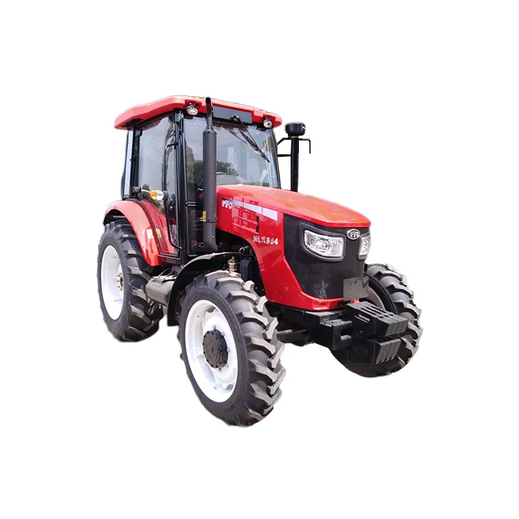 Moteur Yto de marque à exportation directe Yto 85hp 4wd petit tracteur agricole 854 tracteur avec cabine
