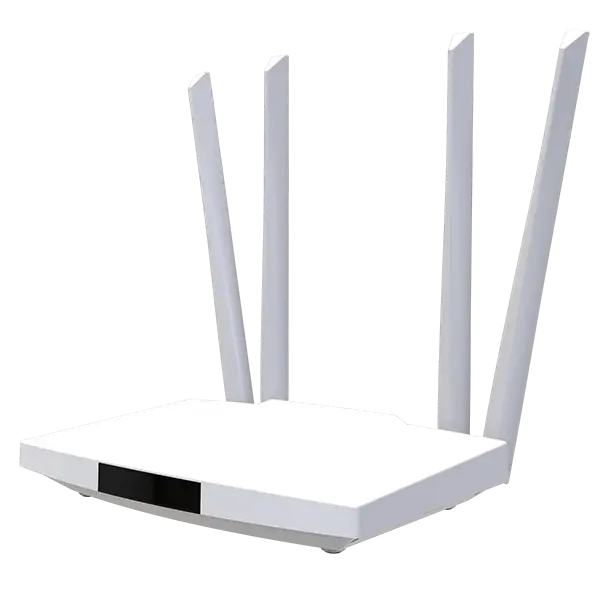 Blanco 4G LTE CPE Dual WiFi Router Nuevo Hogar Velocidad Internet Módem VPN Firewall Funciones 300Mbps Max LAN Data Rate Sim Card