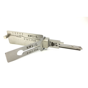 Orijinal LISHI 2IN1 KW1-L KW1 sol boyutu 2-IN-1 dekoder ve kilit toplama aleti çilingir aracı çin tedarikçisi - Product Image 1