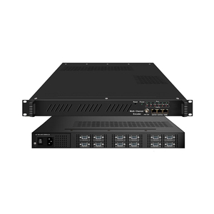 Modulador codificador de 24 canales hd a dvb-c dvb-t isdb-t