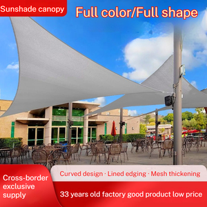 Toldo para acampar al aire libre bloqueador solar sombrilla vela fábrica triangular cuadrado bloqueador solar vela - Product Image 4