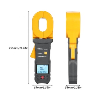 Smart Sensor ST4800 Earth Resistance Clamp Tester Lighting Protection Type Grounding Resistance Meter Leakage Current <strong>Test</strong>