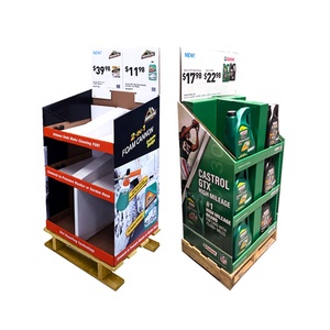 Tùy Chỉnh Bán Lẻ Làm Mát Quý Pallet Các Tông Hiển Thị 1/4 Pallet Fsdu Nhà Lowes Kho Modular Quý Pallet Hiển Thị Thùng - Product Image 3