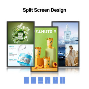 55 inch trung tâm mua sắm quảng cáo tương tác cảm ứng điện dung màn hình kinh doanh 1080P HD không thấm nước Màn hình cảm ứng cổng USB - Product Image 5