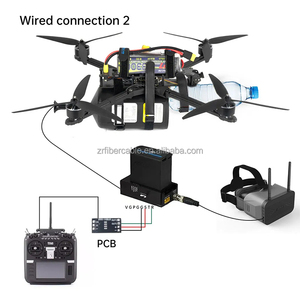 FPV-Glasfaser-Bild übertragungs kommunikation ausrüstung Teil Glasfaser drohne Flugabstand 2-30km UAV-Glasfaser drohne