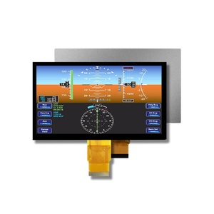 Polcd 7 ''Tft Lcd Painel 800x480 tela táctil capacitiva RGB interface 7 polegadas LCD Módulo Display