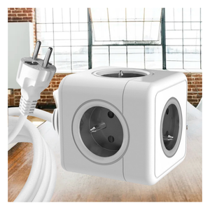 Electrical Extension Multi France <strong>Socket</strong> <strong>Nice</strong>-looking Power Cube Extended 1.5m Cable 5 Outlets FR Type Receptacles with Cables - Product Image 6