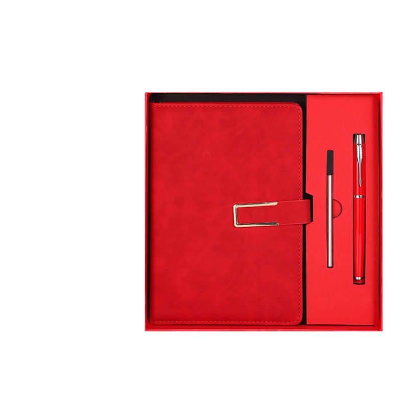 A5 U-Buckle Gift Box Set - 5-piece Set--Red